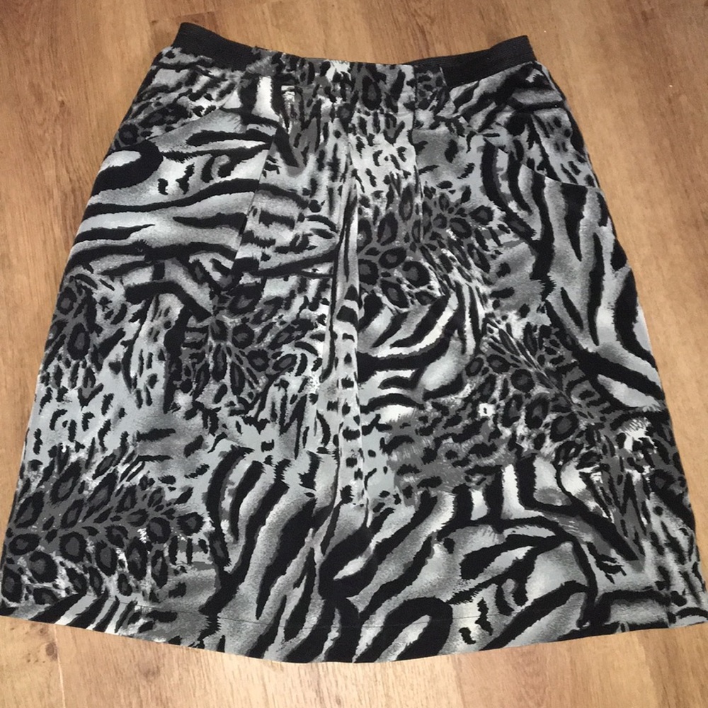 Animal Print Skirt